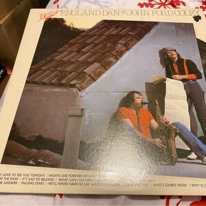 England Dan & John Ford Coley Vinyl Record